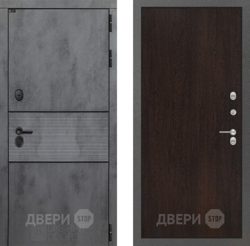 Входная металлическая Дверь Лабиринт (LABIRINT) Инфинити 05 Венге в Подольск