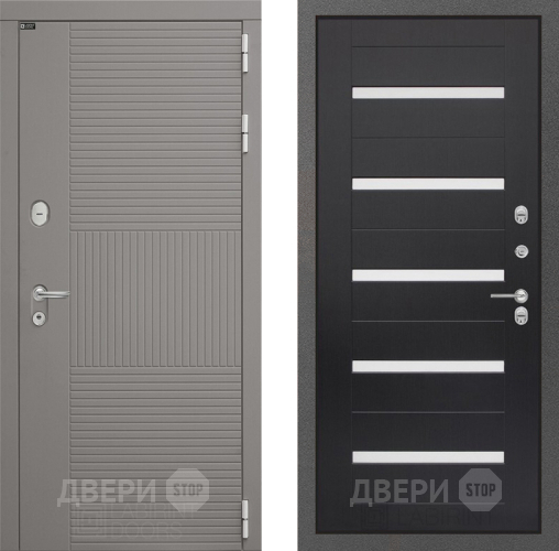 Входная металлическая Дверь Лабиринт (LABIRINT) Формо 01 Венге в Подольск