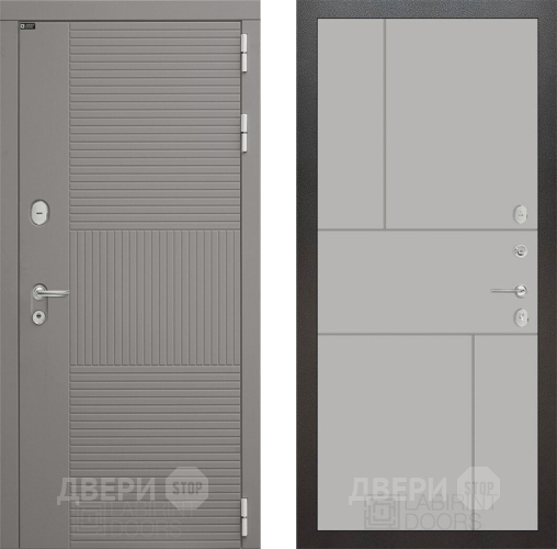 Входная металлическая Дверь Лабиринт (LABIRINT) Формо 21 Грей софт в Подольск