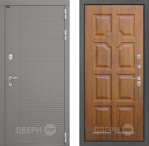 Входная металлическая Дверь Лабиринт (LABIRINT) Формо 17 Дуб золото в Подольск