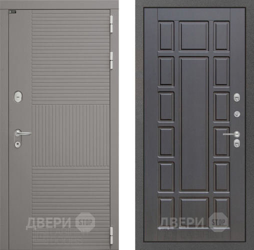 Входная металлическая Дверь Лабиринт (LABIRINT) Формо 12 Венге в Подольск