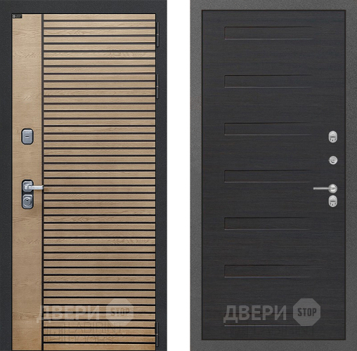 Входная металлическая Дверь Лабиринт (LABIRINT) Ritm 14 Эковенге поперечный в Подольск