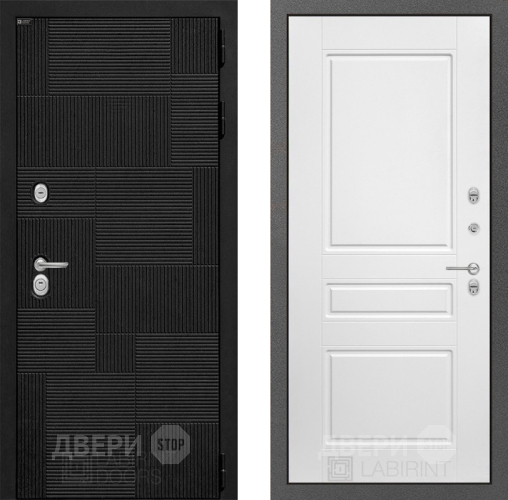 Дверь Лабиринт (LABIRINT) Pazl 03 Белый софт в Подольск