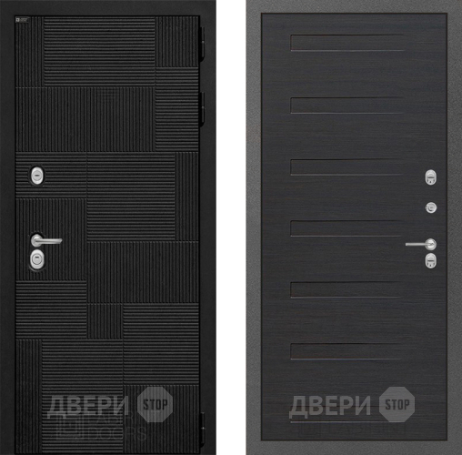 Входная металлическая Дверь Лабиринт (LABIRINT) Pazl 14 Эковенге поперечный в Подольск