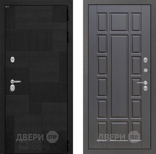 Входная металлическая Дверь Лабиринт (LABIRINT) Pazl 12 Венге в Подольск