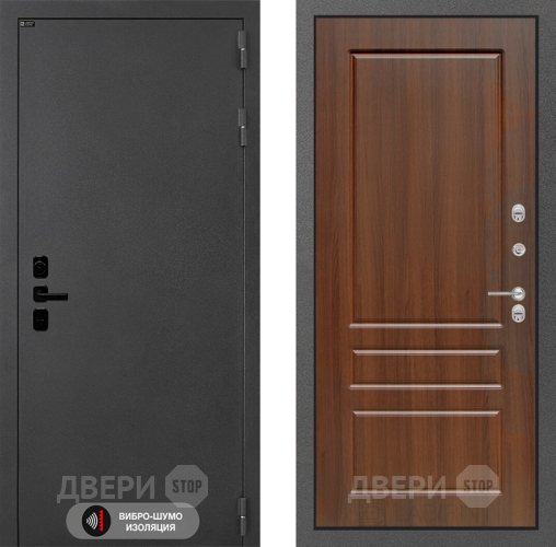 Входная металлическая Дверь Лабиринт (LABIRINT) Acustic 03 Орех бренди в Подольск