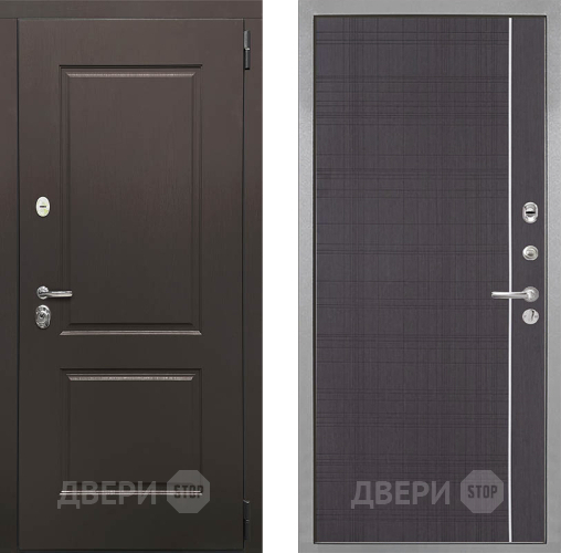 Входная металлическая Дверь Интекрон (INTECRON) Кампо В-07 с молдингом Венге в Подольск