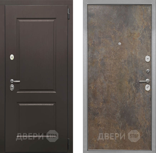 Входная металлическая Дверь Интекрон (INTECRON) Кампо Гладкая Гранж в Подольск