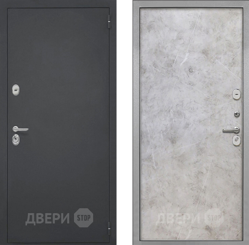 Входная металлическая Дверь Интекрон (INTECRON) Гектор Гладкая Мрамор светлый в Подольск