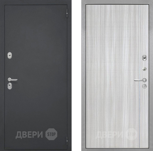 Входная металлическая Дверь Интекрон (INTECRON) Гектор В-07 с молдингом Сандал белый в Подольск