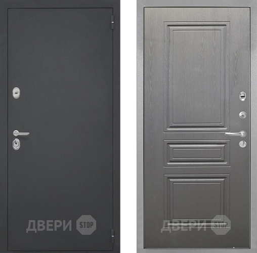 Дверь Интекрон (INTECRON) Гектор ФЛ-243 Графит вуд дуб в Подольск