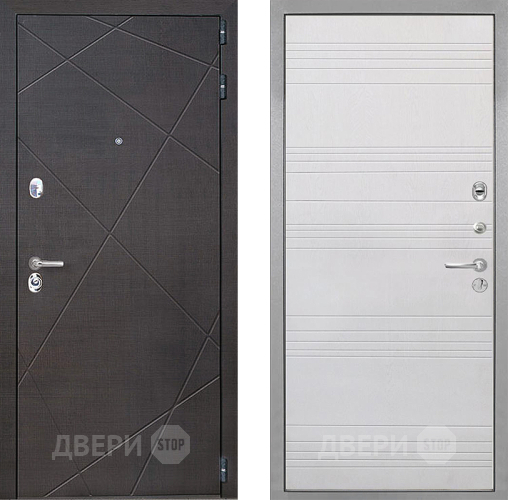 Входная металлическая Дверь Интекрон (INTECRON) Сенатор Лучи ФЛ-316 Белый ясень в Подольск