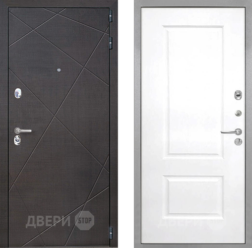 Входная металлическая Дверь Интекрон (INTECRON) Сенатор Лучи Альба Роял Вуд белый в Подольск