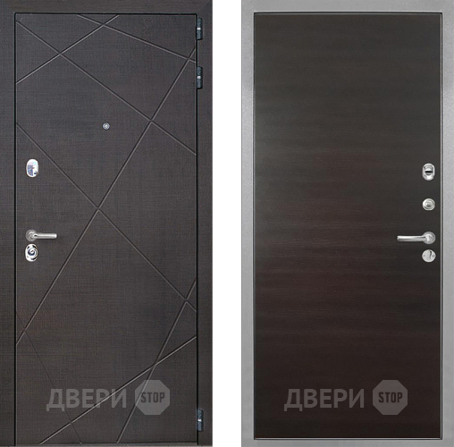 Входная металлическая Дверь Интекрон (INTECRON) Сенатор Лучи Гладкая Эковенге поперечный в Подольск