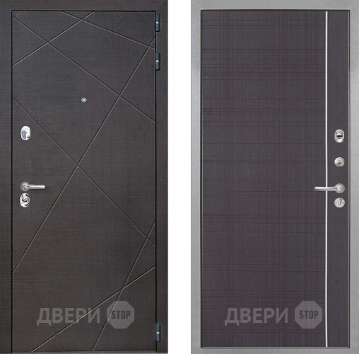 Входная металлическая Дверь Интекрон (INTECRON) Сенатор Лучи В-07 с молдингом Венге в Подольск