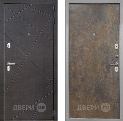 Входная металлическая Дверь Интекрон (INTECRON) Сенатор Лучи Гладкая Гранж в Подольск