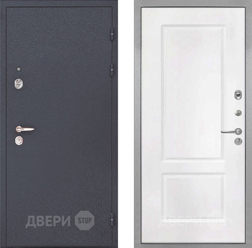 Входная металлическая Дверь Интекрон (INTECRON) Колизей КВ-2 Белый матовый в Подольск