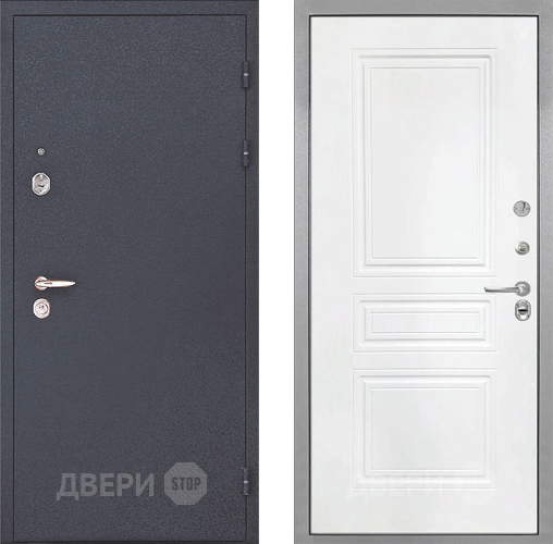 Входная металлическая Дверь Интекрон (INTECRON) Колизей ФЛ-243 Белый матовый в Подольск