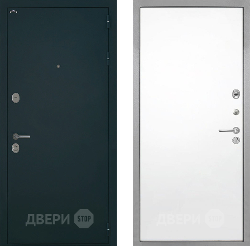 Входная металлическая Дверь Интекрон (INTECRON) Греция Гладкая Силк Сноу в Подольск