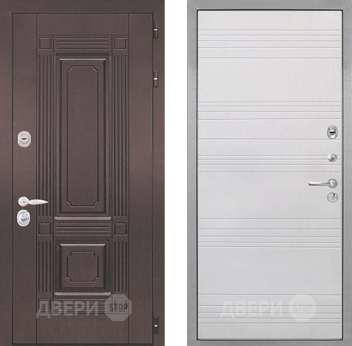 Входная металлическая Дверь Интекрон (INTECRON) Италия ФЛ-316 Белый ясень в Подольск