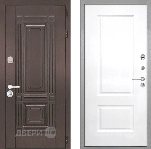Входная металлическая Дверь Интекрон (INTECRON) Италия Альба Роял Вуд белый в Подольск