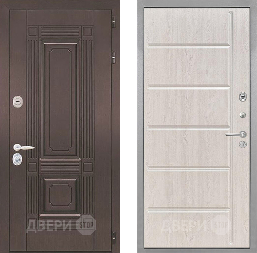 Входная металлическая Дверь Интекрон (INTECRON) Италия ФЛ-102 Сосна белая в Подольск