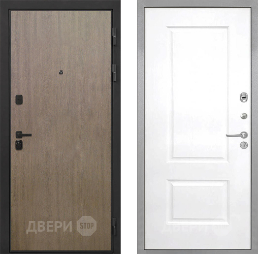 Входная металлическая Дверь Интекрон (INTECRON) Профит Black Венге Коричневый Альба Роял Вуд белый в Подольск
