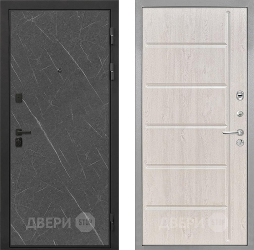Дверь Интекрон (INTECRON) Профит Black Гранит Лава Оникс ФЛ-102 Сосна белая в Подольск