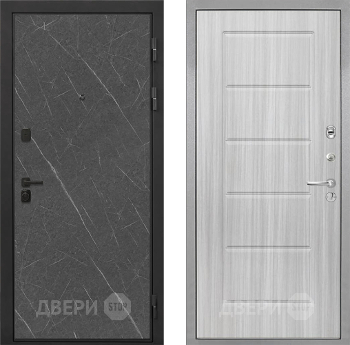 Дверь Интекрон (INTECRON) Профит Black Гранит Лава Оникс ФЛ-39 Сандал белый в Подольск