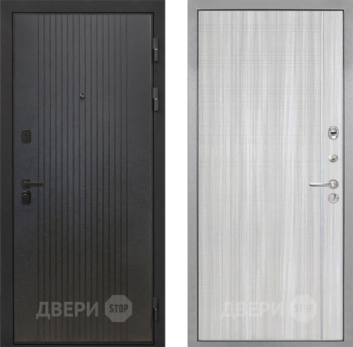 Дверь Интекрон (INTECRON) Профит Black ФЛ-295 В-07 с молдингом Сандал белый в Подольск