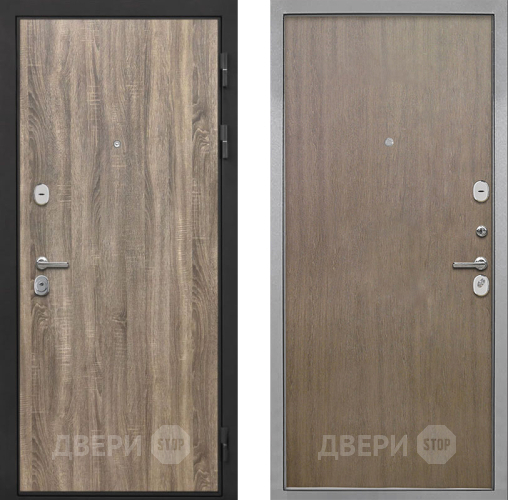 Дверь Интекрон (INTECRON) Гектор Дуб Турин Гладкая шпон Венге коричневый в Подольск