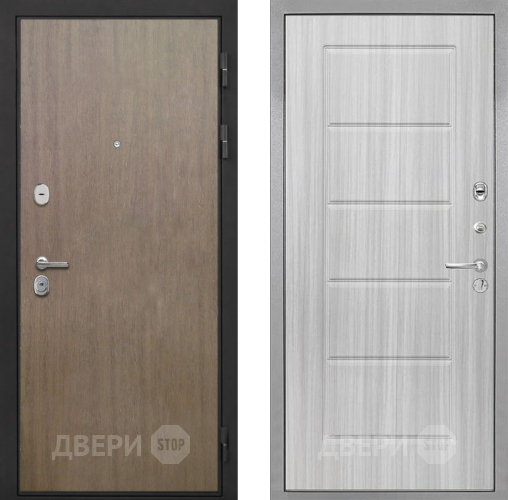 Входная металлическая Дверь Интекрон (INTECRON) Гектор Венге Коричневый ФЛ-39 Сандал белый в Подольск