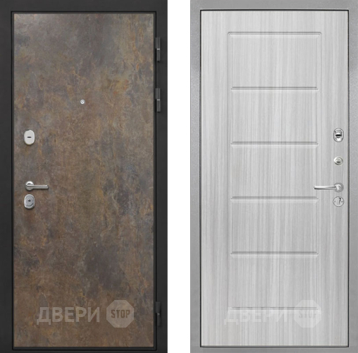 Входная металлическая Дверь Интекрон (INTECRON) Гектор Гранж ФЛ-39 Сандал белый в Подольск