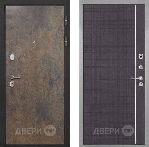 Входная металлическая Дверь Интекрон (INTECRON) Гектор Гранж В-07 с молдингом Венге в Подольск