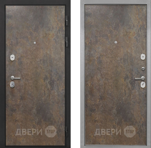 Входная металлическая Дверь Интекрон (INTECRON) Гектор Гранж Гладкая Гранж в Подольск