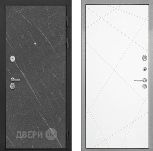 Входная металлическая Дверь Интекрон (INTECRON) Гектор Гранит Лава Оникс Лучи-М Софт милк в Подольск