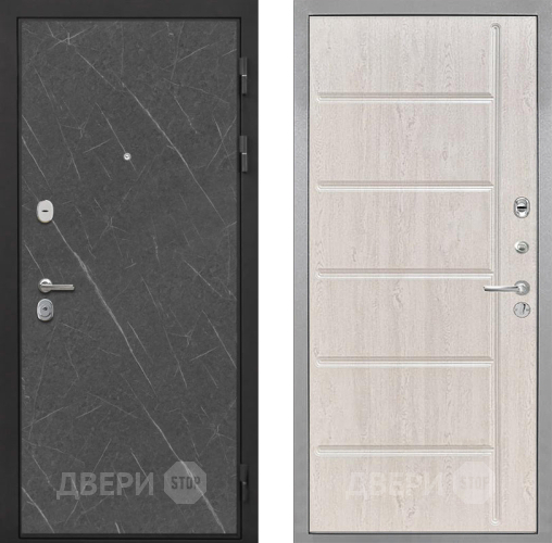 Входная металлическая Дверь Интекрон (INTECRON) Гектор Гранит Лава Оникс ФЛ-102 Сосна белая в Подольск
