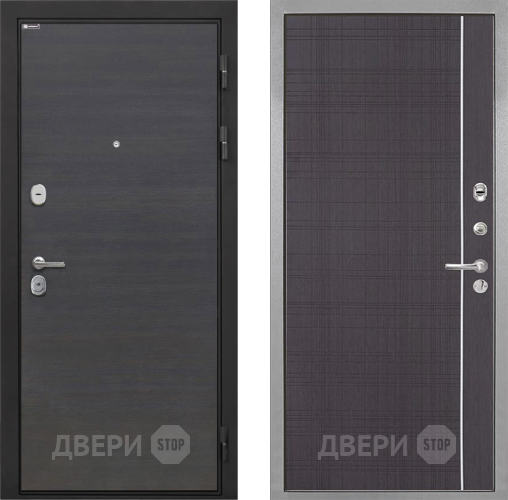 Входная металлическая Дверь Интекрон (INTECRON) Гектор Эковенге В-07 с молдингом Венге в Подольск