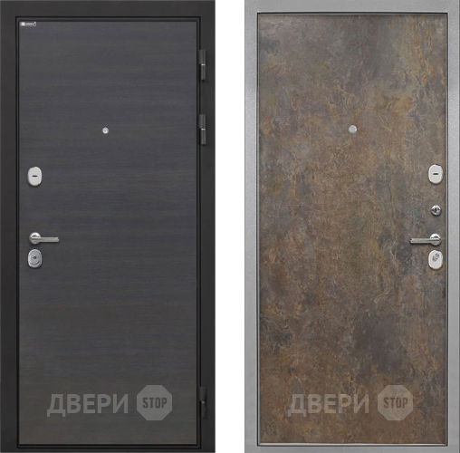 Входная металлическая Дверь Интекрон (INTECRON) Гектор Эковенге Гладкая Гранж в Подольск