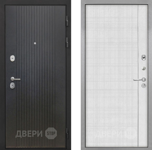Входная металлическая Дверь Интекрон (INTECRON) Гектор ФЛ-295 В-07 с молдингом Лофт белый в Подольск