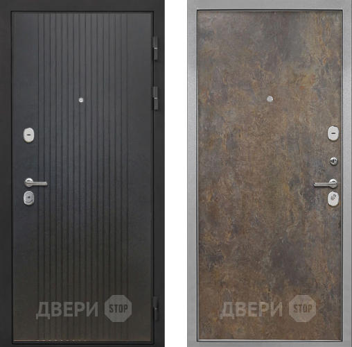 Входная металлическая Дверь Интекрон (INTECRON) Гектор ФЛ-295 Гладкая Гранж в Подольск