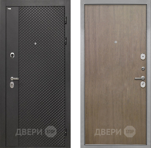 Дверь Интекрон (INTECRON) Олимпия Black 4К Гладкая шпон Венге коричневый в Подольск
