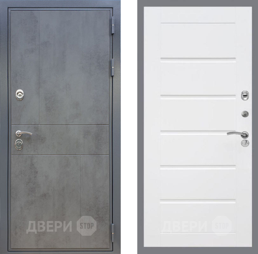 Дверь Рекс (REX) ФЛ-290 Сити Белый ясень в Подольск