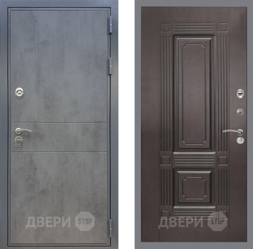 Входная металлическая Дверь Рекс (REX) ФЛ-290 FL-2 Венге в Подольск