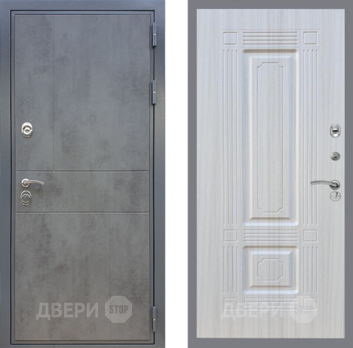 Входная металлическая Дверь Рекс (REX) ФЛ-290 FL-2 Сандал белый в Подольск