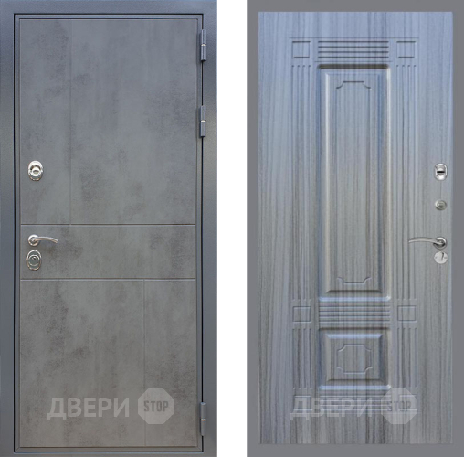 Входная металлическая Дверь Рекс (REX) ФЛ-290 FL-2 Сандал грей в Подольск
