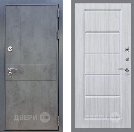 Входная металлическая Дверь Рекс (REX) ФЛ-290 FL-39 Сандал белый в Подольск