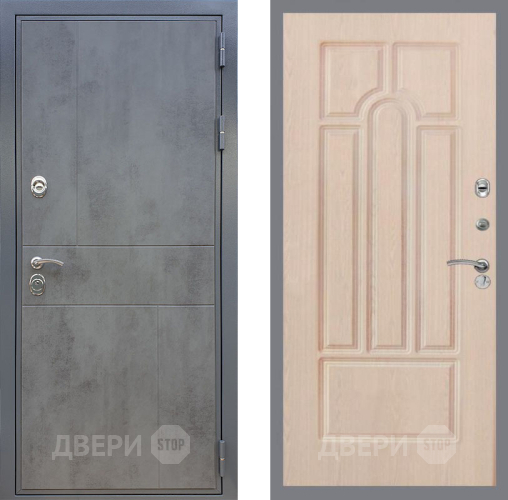 Входная металлическая Дверь Рекс (REX) ФЛ-290 FL-58 Беленый дуб в Подольск