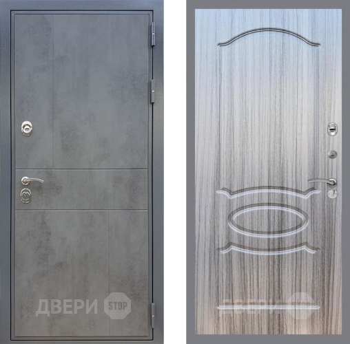 Входная металлическая Дверь Рекс (REX) ФЛ-290 FL-128 Сандал грей в Подольск
