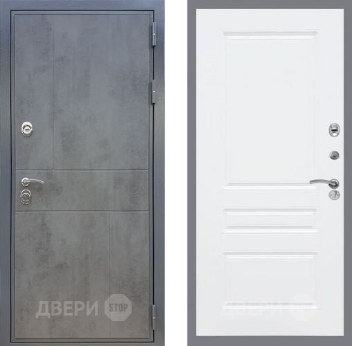 Входная металлическая Дверь Рекс (REX) ФЛ-290 FL-243 Силк Сноу в Подольск